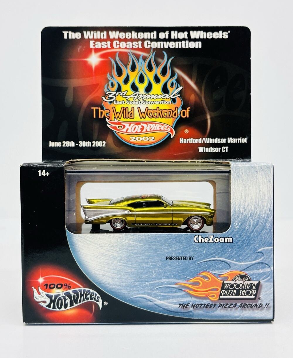100% Hot Wheels CheZoom 3rd Annual Wild Weekend East Coast Convention 2002 NIB